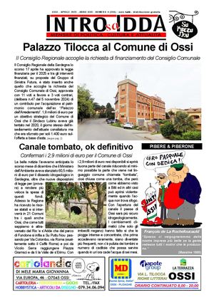 Introsaidda - Aprile 2025