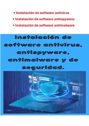 Instalación De Software Antivirus