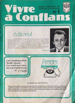 Vivre à Conflans - VAC numéro 1