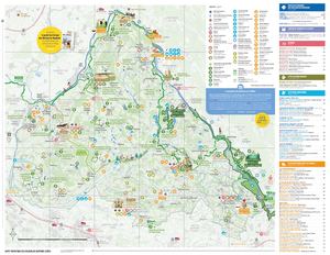 Carte touristique des Balcons du Dauphiné (2025)