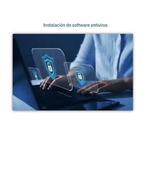 Instalación De Software Antivirus