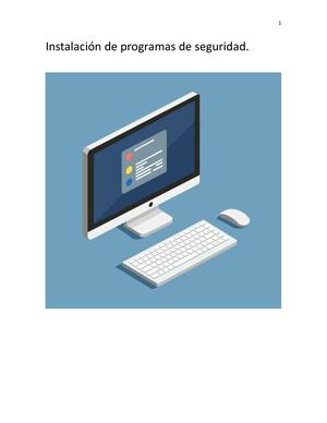 Instalación De Programas De Seguridad