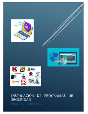 Manual 5 Instalacion De Programas De Seguridad