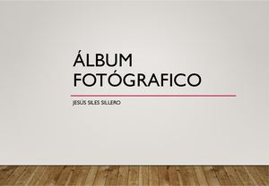 Álbum de fotos Jesús