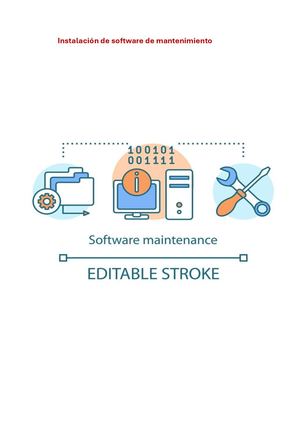 Programas para mantenimiento de software