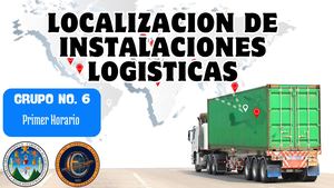Localizacion De Instalaciones Logisticas