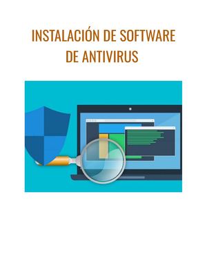 Instalación De Software De Antivirus