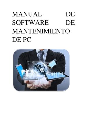 6 Manual De Software De Mantenimiento De Pc