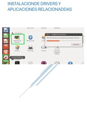 Manual: Instalación de drivers y aplicaciones relacionadas al hardware.