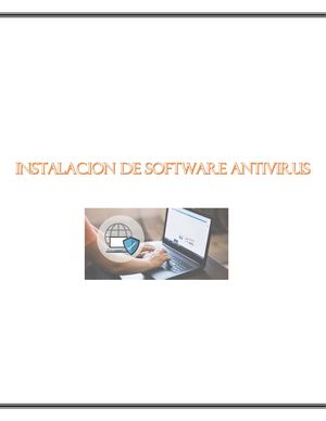 Instalación de software antivirus