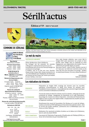 Bulletin Municipal Trimestriel Jan Fev Mar 2025
