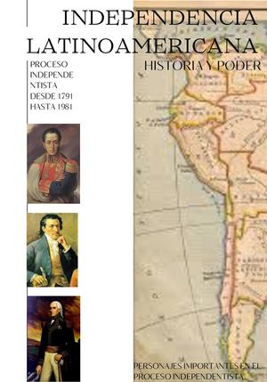 Independencia De Latinoamérica Historia Y Poder