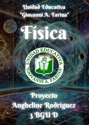 Proyecto De Física Angheline Rodríguez 3 Bgu D