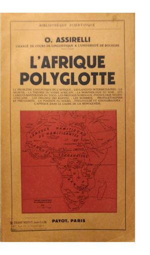L'Afrique Polyglotte, Par O. Assirelli, 1950, ( PROV. JL-EM )