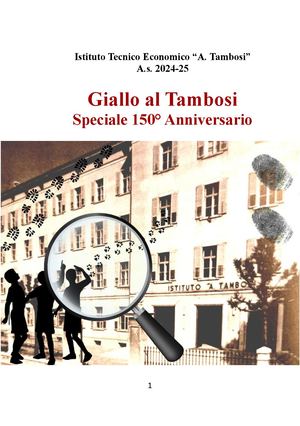 Giallo Al Tambosi Speciale 150° Anniversario