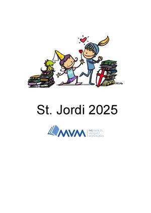 Premis St. Jordi 2025 - Institut MVM