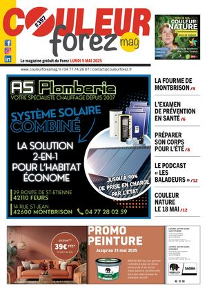 Couleur Forez mag n°397 - 5 mai 2025