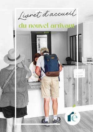 Livret d'accueil du nouvel arrivant 2024