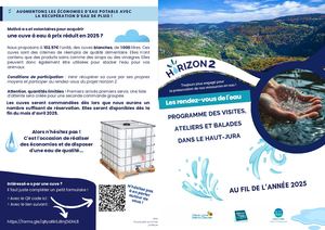 Programme balade de l'eau - Horizon 2 - 2025