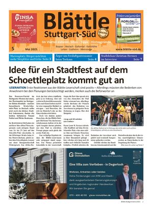 Blättle Stuttgart-Süd 5/2025