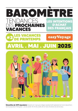 BAROMETRE VACANCES DE PRINTEMPS 2024 by EASYVOYAGE