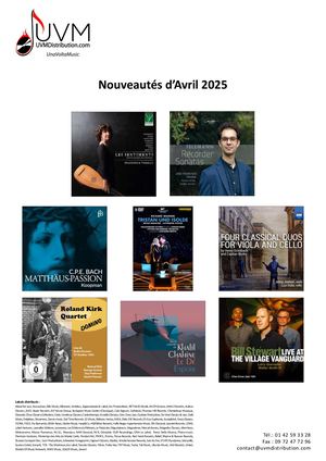 UVM Distribution : Nos Nouveautés du Mois d'Avril 2025