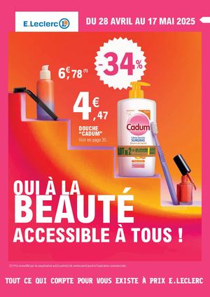 Beauté Printemps E Leclerc