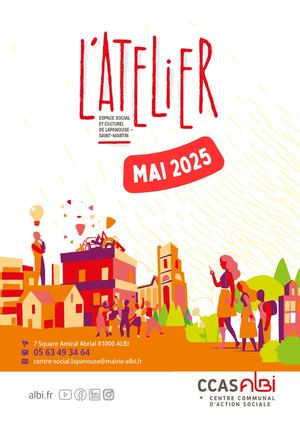 L'Atelier Espace culturel et social de Lapanouse Saint Martin - mai 2025