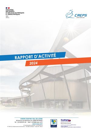 Rapport d'activité CREPS CVL 2024