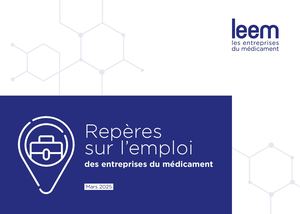 Repères sur l'emploi des entreprises du médicament 2024