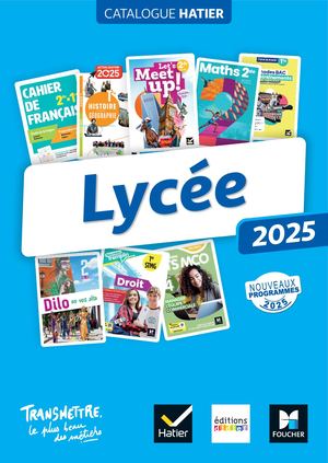Catalogue Lycée 2025