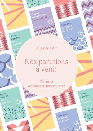 Programme Des Parutions Janvier Aout@le Castor Astral