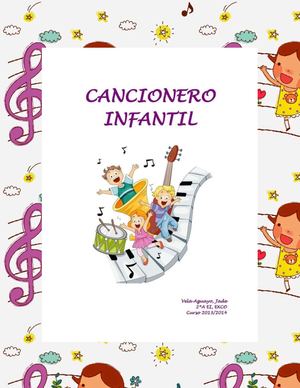 Cancionero Infantil