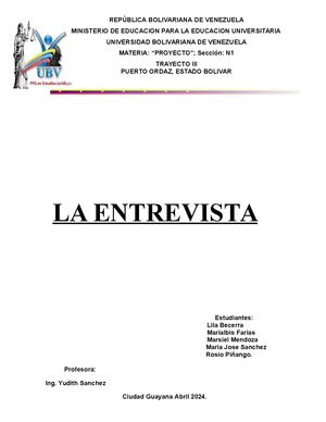 La Entrevista Nuevo Sss