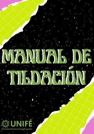 Manual de tildación