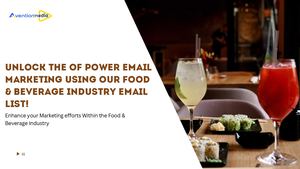 Food Beverage Industry Email List Pdf