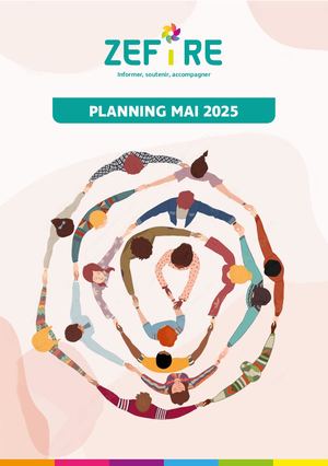 ZEFIRE SUD - Planning Des Permanences Mai 2025