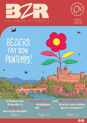 BZR, Le Canard Biterrois, Avril 2025