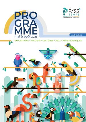 Programme de l'espace culturel le Pass'temps de Malestroit / mai à août 2025