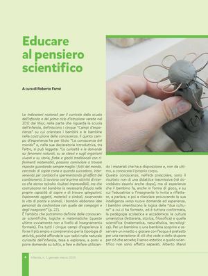 FOCUS_INF Educare Al Pensiero Scientifico 1_2023