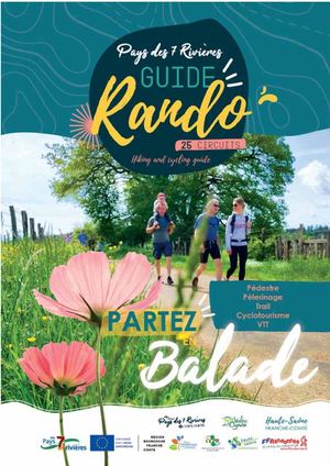 2025 Topoguide au Pays des 7 Rivières Rioz Montbozon