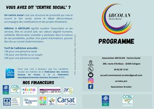 Programme Mai 2025