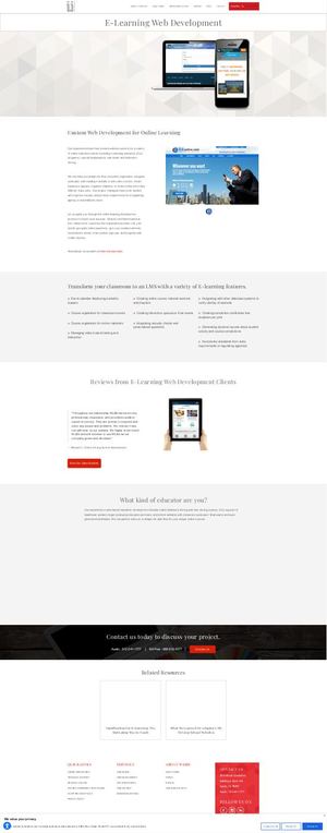 End-to-End LMS Development for Online Education