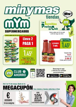 Oferta válida de 30 de abril al 28 de mayo de 2025