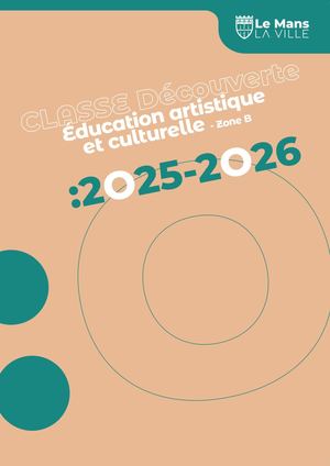 Répertoire Classe Découverte Éducation Artisitque Et Culturelle Zone B
