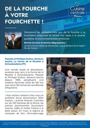 De la fourche à fourchette !