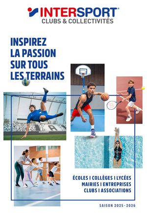 CATALOGUE CLUBS & COLLECTIVITÉS 2025 - 2026