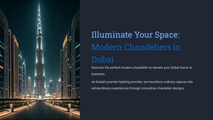 Modern Chandeliers Dubai