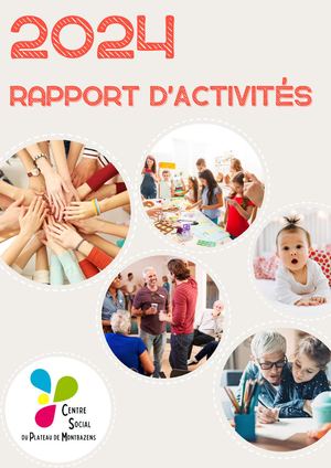 Centre Social du Plateau de Montbazens - Rapport d'activités 2024