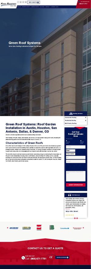 Transform Your Roof Into a Garden in Texas & Colorado